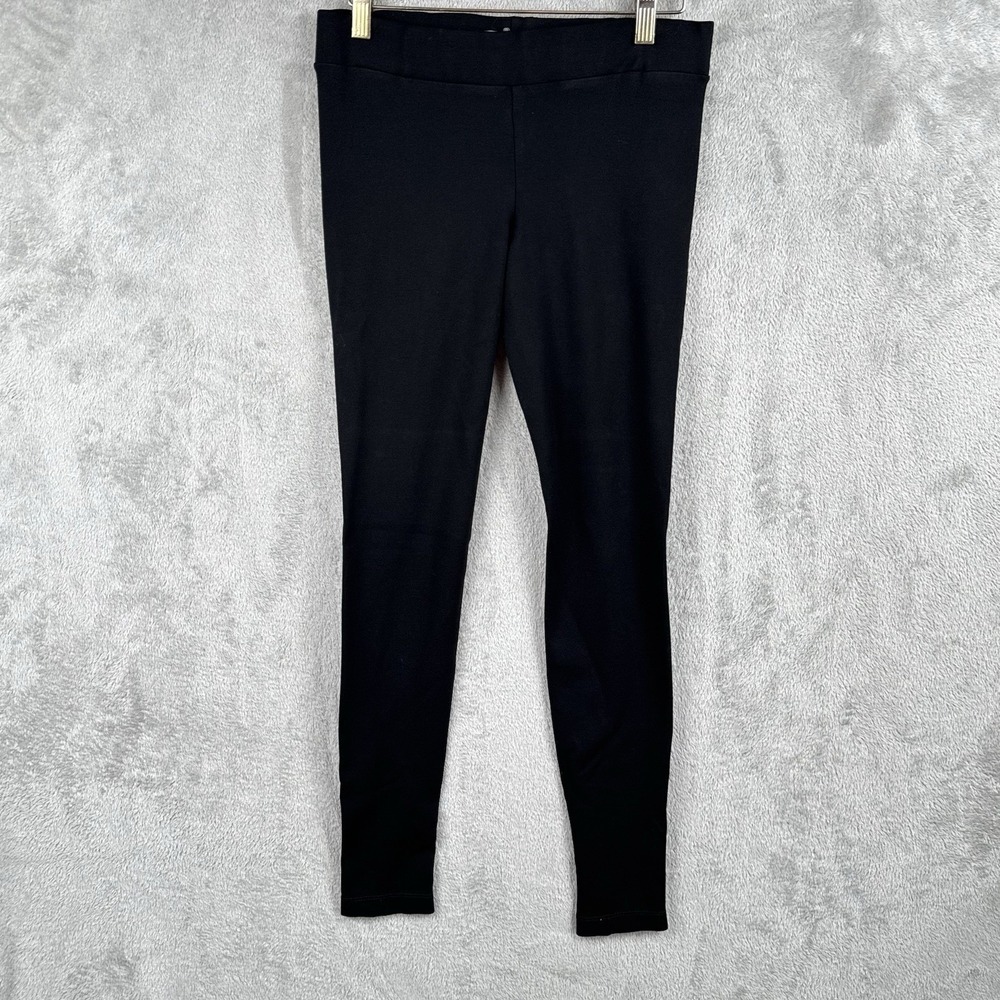 Vince Leggings Womens S Black Basic Elastic Waist 28" Inseam Classic Casual